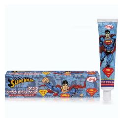 סופרמן משחת שיניים ג'ל עם פלואוריד לילדים לגילאי 2-6