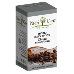 כמוסות פטריית צ'אגה | נוטריקר Nutricare