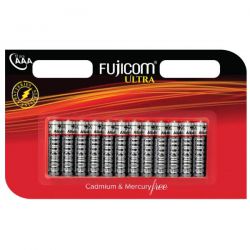מארז 12 סוללות אלקליין AAA|Fujicom