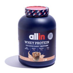 אבקת חלבון WHEY בטעם אייס קפה - (61 מנות)