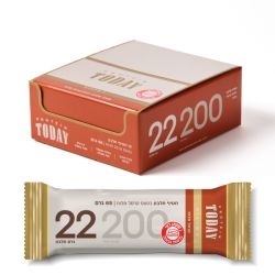 טודיי חטיף חלבון בטעם קרמל מלוח (12 יחידות) | TODAY