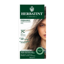 צבע שיער קבוע גוון בלונד אפרפר C7 | הרבטינט Herbatint