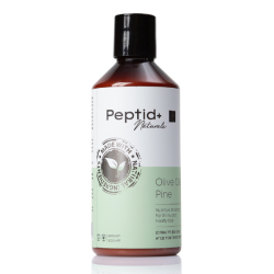 שמפו טבעי שמן זית ואורנים – למראה שיער בריא | +Peptid