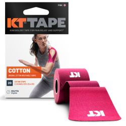 טייפ קינזיולוגי ORIGINAL - חתוך מראש מכותנה בצבע ורוד