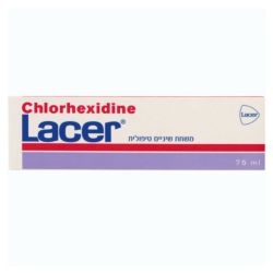 משחת שיניים טיפולית - Chlorhexidine Lacer