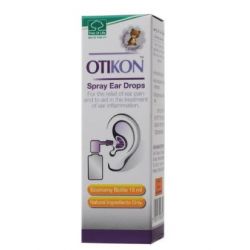 אוטיקון טיפות אוזניים בתרסיס Otikon